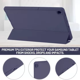 Samsung Galaxy Tab S6 Lite (2020/2022/2024) Sötétkék Techsuit Flex -5949419095052 2 kép