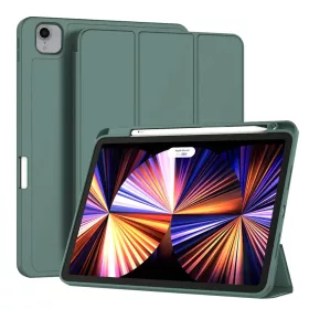   iPad Pro 11 (2018 / 2020 / 2021 / 2022) Techsuit - Flex Trifold (ceruzatartóval) - Zöld tok
