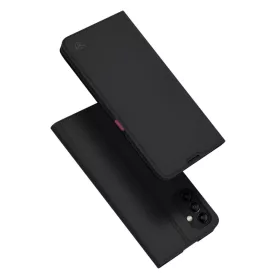    Techsuit - Magskin Könyv - Samsung Galaxy A14 4G / A14 5G - Fekete tok