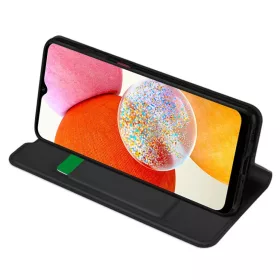 Techsuit - Magskin Könyv - Samsung Galaxy A14 4G / A14 5G - Fekete t-5949419093454 2 kép