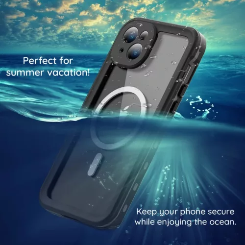 Samsung Galaxy S24 Ultra Fekete ShellBox Vízálló IP68 Tok-5949419119734 4 kép