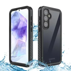 ShellBox - Vízálló IP68 tok - Samsung Galaxy A55 5G - Fekete-5949419119697 1 kép