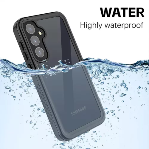 ShellBox - Vízálló IP68 tok - Samsung Galaxy A55 5G - Fekete-5949419119697 3 kép