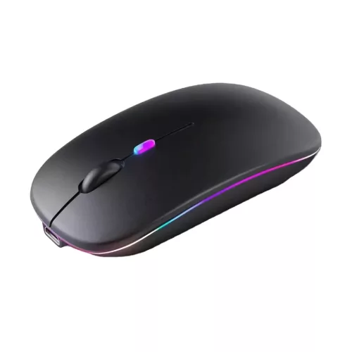 Vezeték nélküli egér (M1) Techsuit - Játékhoz, LED RGB, Csendes,-5949419120525 3 kép