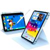 Techsuit - Kristály Tiszta - iPad 10 (2022) 10.9 - Kék tok-5949419120471 1 kép
