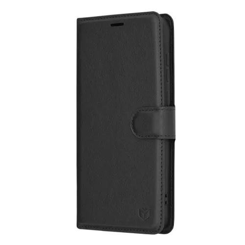  Techsuit - Bőr tok - Samsung Galaxy A55 5G - Fekete-5949419125469 4 kép