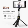  Techsuit - Önbot (K07) - Kompakt háromlábú tartó Bluetooth távi-5949419123380 3 kép