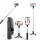  Techsuit - Mini Szelfibot (L11) - Stabil Tripod Bluetooth Időzítőv-5949419122567 1 kép