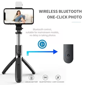  Techsuit - Szelfibot (L02s) - Stabil Állvány Bluetooth Távvezérl�-5949419122529 2 kép