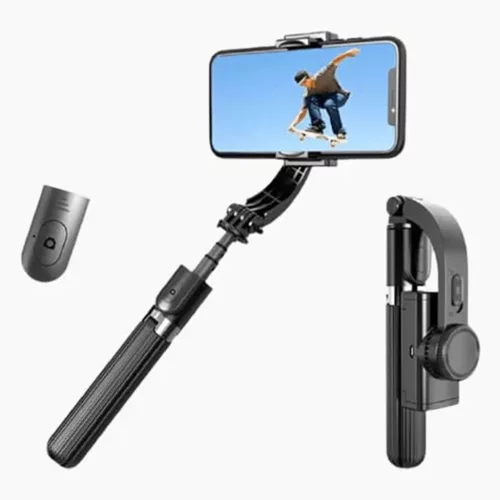 Techsuit - Szelfibot (L08) - Stabil gimbal/állvány Bluetooth távir�-5949419122505 3 kép