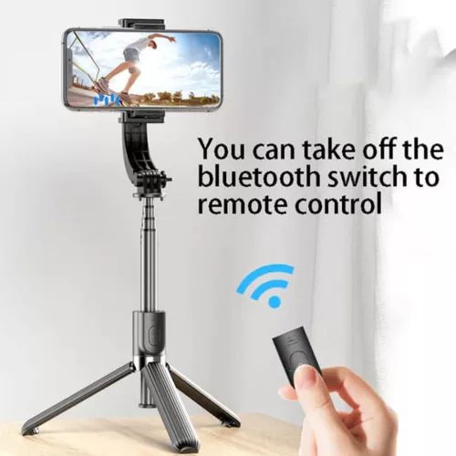 Techsuit - Szelfibot (L08) - Stabil gimbal/állvány Bluetooth távir�-5949419122505 5 kép