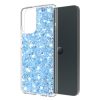  Techsuit - Csillogó Glitter - Motorola Moto G34 / Moto G45 - Kék tok