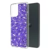  Techsuit - Csillogó csillám - Motorola Moto G34 / Moto G45 - Lila tok