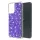  Techsuit - Csillogó csillám - Motorola Moto G34 / Moto G45 - Lila tok