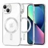 iPhone 13 - Techsuit - Luxus Kristály MagSafe - Ezüst tok