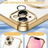  Techsuit - Luxus Kristály MagSafe - iPhone 13 - Arany tok-5949419137271 3 kép