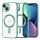 iPhone 13 - Techsuit - Luxus Crystal MagSafe - Világoszöld. tok