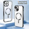 iPhone 15 - Techsuit - Luxus Kristály MagSafe - Fekete. tok-5949419136694 2 kép