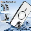 iPhone 15 - Techsuit - Luxus Kristály MagSafe - Fekete. tok-5949419136694 3 kép