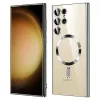  Techsuit - Luxus Kristály MagSafe - Samsung Galaxy S23 Ultra - Ezüs-5949419135482 1 kép