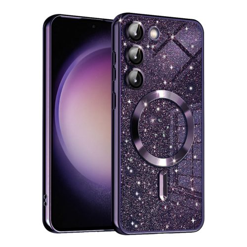  Techsuit - Luxus Csillámos MagSafe - Samsung Galaxy S23 Plus - Mély-5949419131613 7 kép