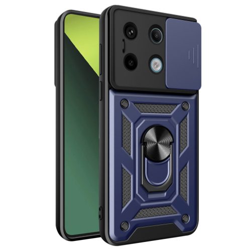  Techsuit - CamShield sorozat - Xiaomi Redmi Note 13 Pro 5G / Poco X6 - Kék tok