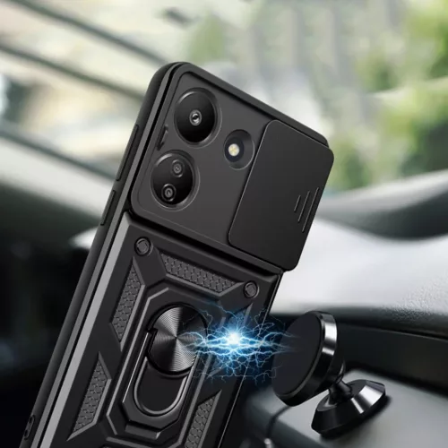 Techsuit - CamShield sorozat - Xiaomi Redmi 13C 5G / Poco M6 - Kék to-5949419129191 6 kép