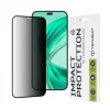  Techsuit - 111D Adatvédelmi Teljes Ragasztás - Honor X8b / X8c - Fekete üvegfólia