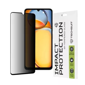Techsuit - 111D Privacy Teljes Ragasztós Fólia - Xiaomi Redmi 13C 4G-5949419140141 1 kép