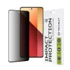  Xiaomi Redmi Note 13 Pro 4G / Poco M6 Pro 4G fekete Techsuit 111D Privacy teljes felületén tapadó üvegfólia