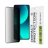  Techsuit - 111D Adatvédelmi Teljes Ragasztás - Xiaomi 13T / 13T Pro - Fekete üvegfólia
