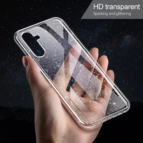  Techsuit - SparkleSkin sorozat - Samsung Galaxy A54 - Átlátszó tok-5949419147355 5 kép