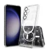 Techsuit - SparkleSkin MagSafe Sorozat - Samsung Galaxy S24 - Átlátszó tok