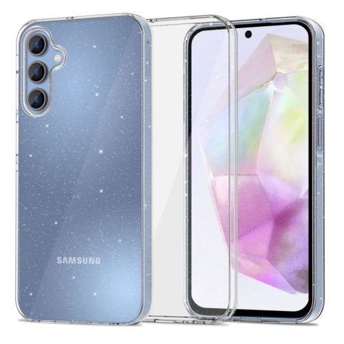  Techsuit - SparkleSkin sorozat - Samsung Galaxy A35 5G - Átlátszó -5949419147034 6 kép