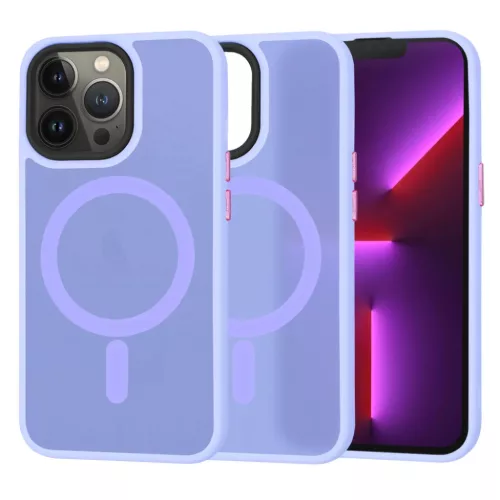  Techsuit - HaloFrost MagSafe sorozat - iPhone 13 Pro - Világos lila -5949419148239 1 kép