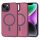 Techsuit - HaloFrost MagSafe Sorozat - iPhone 14 - Bordó tok-5949419148130 2 kép
