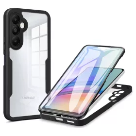    Techsuit - ColorVerse 360 Sorozat + Képernyővédő - Samsung Galaxy A34 5G - Fekete tok