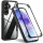  Techsuit - ColorVerse 360 sorozat + képernyővédő - Samsung Galaxy A35 5G - Fekete tok
