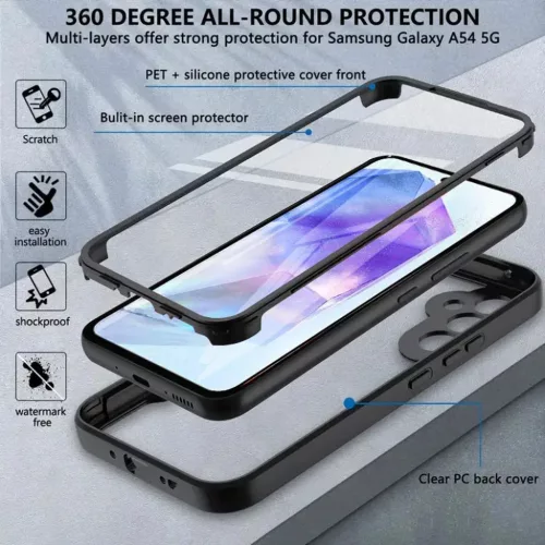  Techsuit - ColorVerse 360 sorozat + képernyővédő - Samsung Galaxy-5949419151727 4 kép