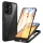  Xiaomi Redmi 13C 4G / Poco C65 Fekete Techsuit ColorVerse 360 sorozat + képernyővédő tok