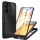  Xiaomi Redmi 13C 5G / Poco M6 Fekete Techsuit ColorVerse 360 sorozat + képernyővédő tok