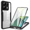  Xiaomi Redmi Note 13 Pro 5G / Poco X6 Fekete Techsuit ColorVerse 360 sorozat + képernyővédő tok