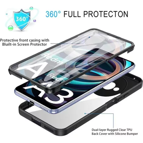 Techsuit - ColorVerse 360 Sorozat + Képernyővédő - Xiaomi Redmi A-5949419150973 2 kép