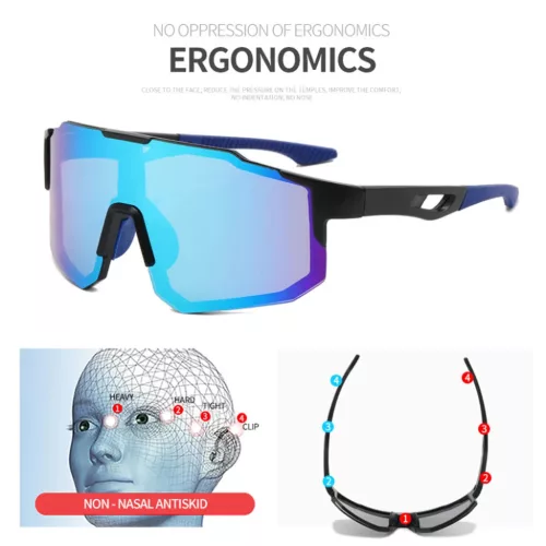 Techsuit - Biciklis szemüvegek (9337) - Kerékpározáshoz, Sport sza-5949419154810 4 kép