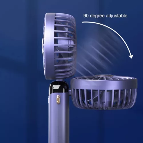 Techsuit - Kézi Ventilátor (N15) - Összecsukható Kialakítás, Dig-5949419156654 5 kép