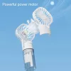 Techsuit - Kézi Ventilátor (G10) - Hordozható, párásítóval, né-5949419156579 6 kép