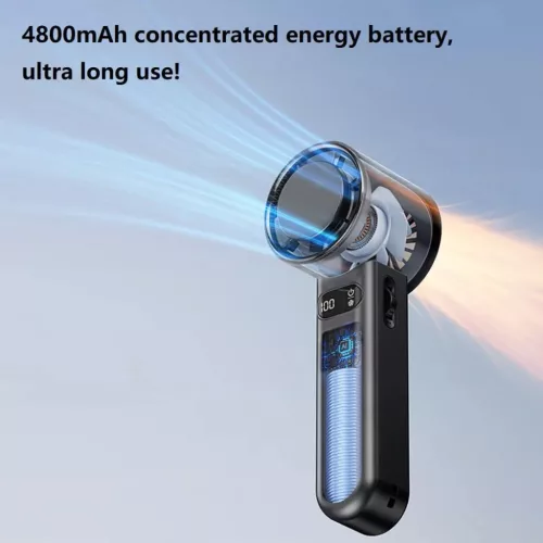 Techsuit - Prémium Kézi Ventilátor (F83) - Hordozható, Állíthat�-5949419156425 3 kép