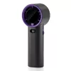 Techsuit - Prémium Kézi Ventilátor (K38) - Hordozható, Állítható, Újratölthető, Digitális Kijelzővel, 4000mAh - Fekete