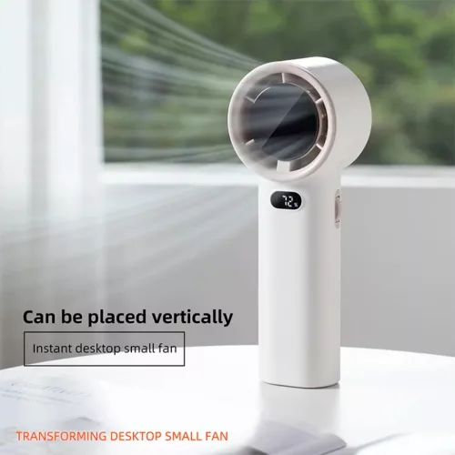 Techsuit - Prémium Kézi Ventilátor (K38) - Hordozható, Állíthat�-5949419156401 4 kép
