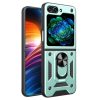  Techsuit - CamShield sorozat - Samsung Galaxy Z Flip6 - Zöld tok